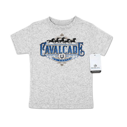Cavalcade Of Ponies (Ornate) - Toddler Tee T-Shirt