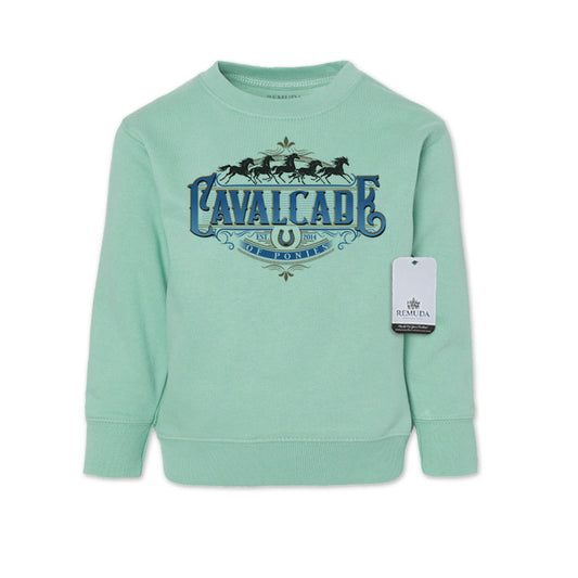 Cavalcade Of Ponies (Ornate) - Toddler Sweatshirt