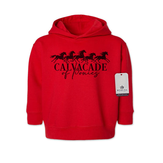 Cavalcade Of Ponies - Toddler Pullover Hoodie