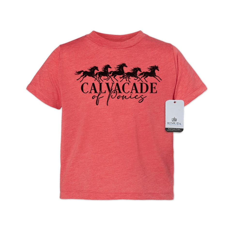 Cavalcade Of Ponies - Toddler Tee T-Shirt