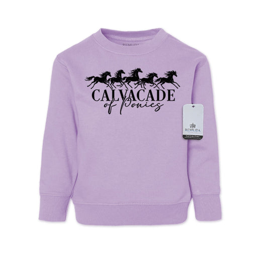 Cavalcade Of Ponies - Toddler Sweatshirt