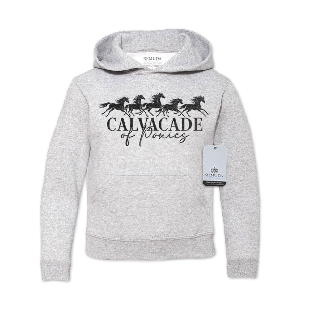 Cavalcade Of Ponies - Youth Pullover Hoodie