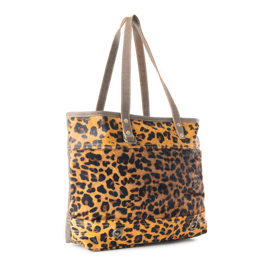 CLINCH LEATHER AND HAIRON BAG