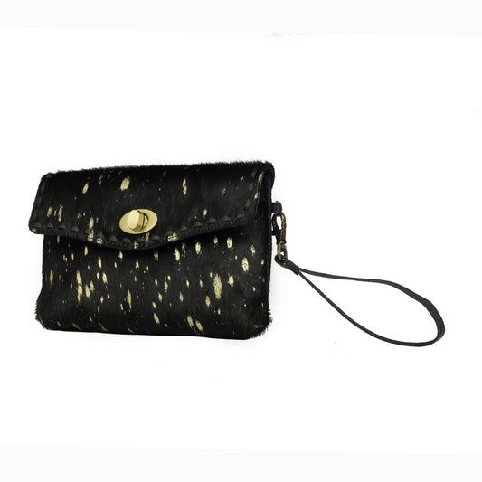 GOLD SEQUINS WALLET