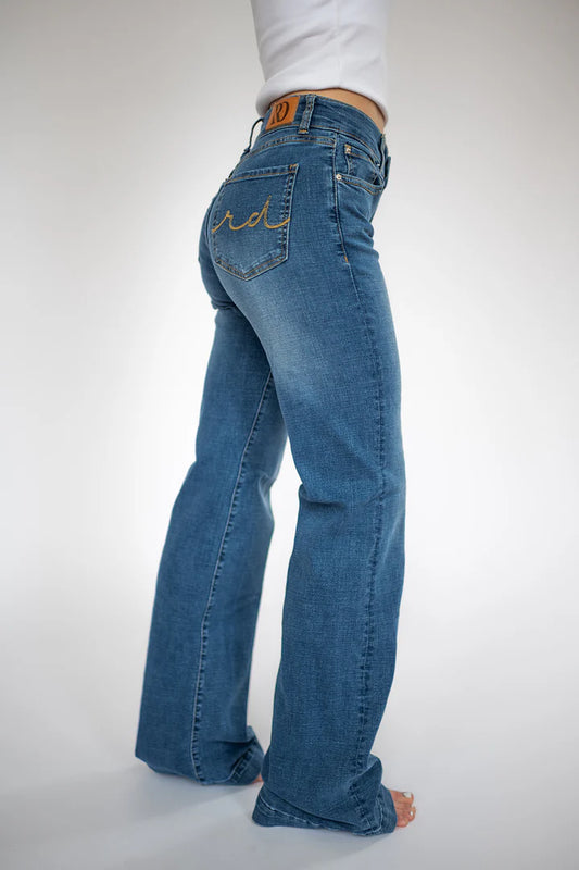 Ranch Dress'n Signature Trouser Medium Wash Jeans side view