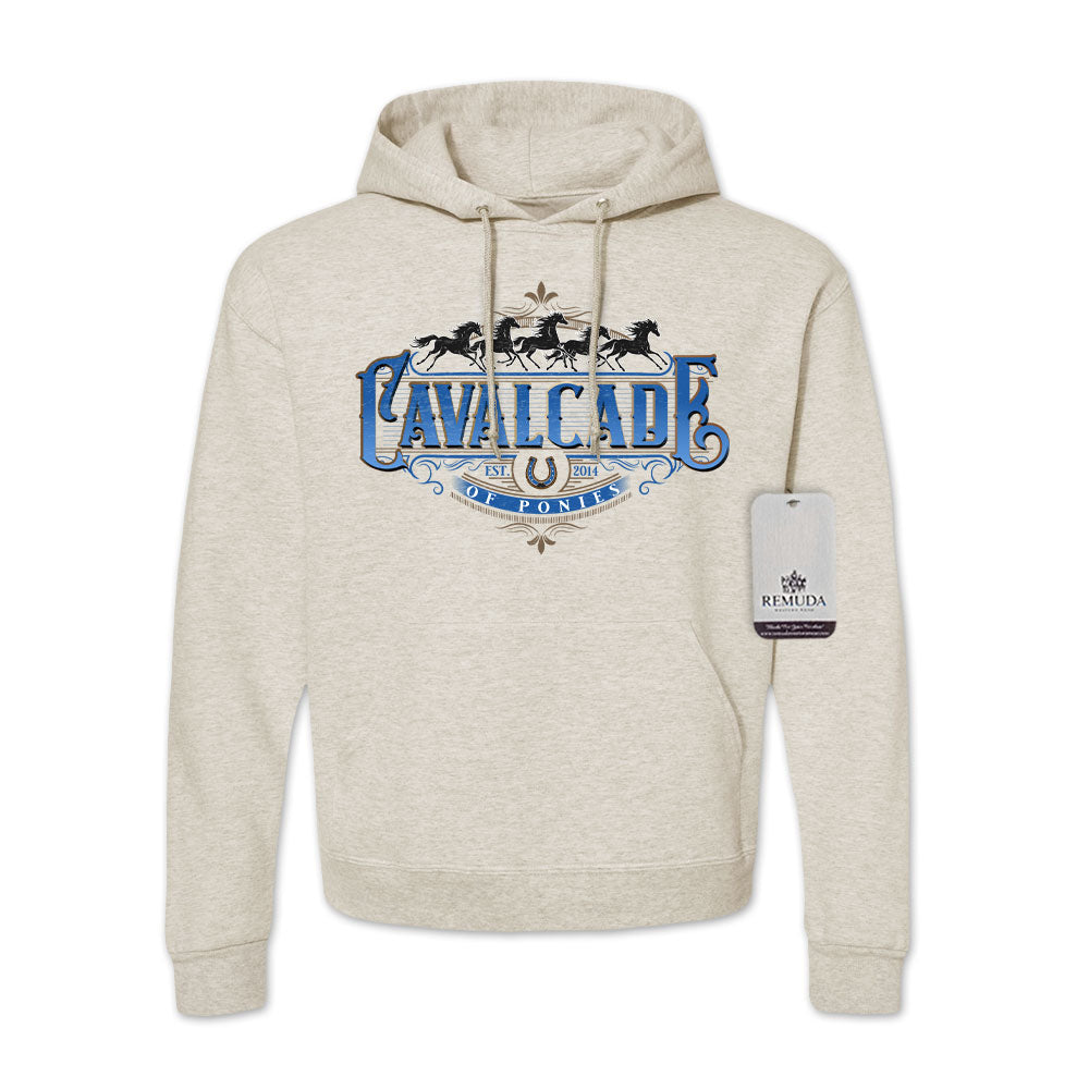Cavalcade Of Ponies (Ornate) - Adult Unisex Hoodie
