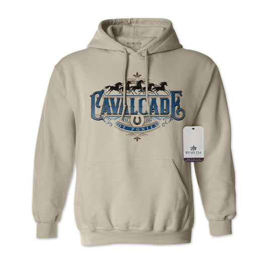 Cavalcade Of Ponies (Ornate) - Adult Unisex Hoodie