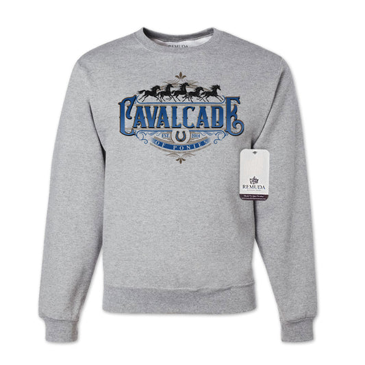 Cavalcade of Ponies (Ornate) - Adult Unisex Sweatshirt