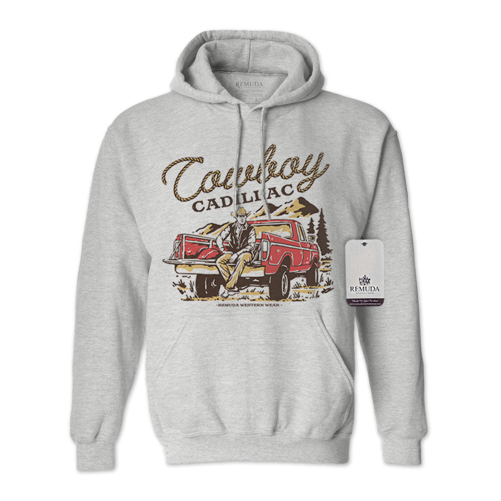 Cowboy Cadillac - Adult Unisex Western Hoodie