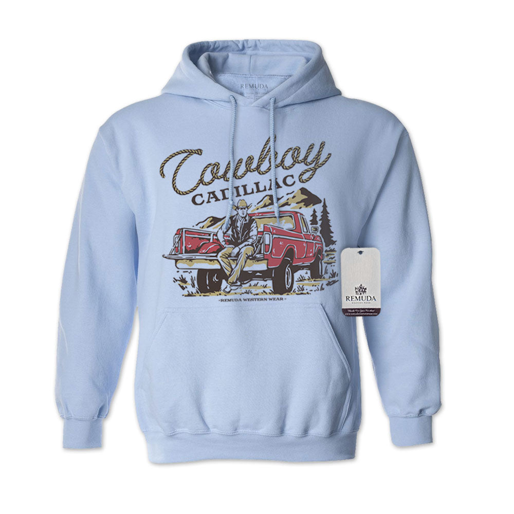 Cowboy Cadillac - Adult Unisex Western Hoodie