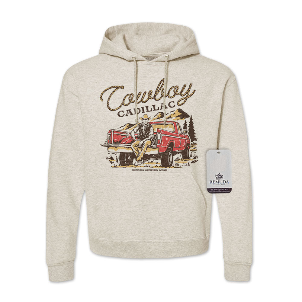 Cowboy Cadillac - Adult Unisex Western Hoodie