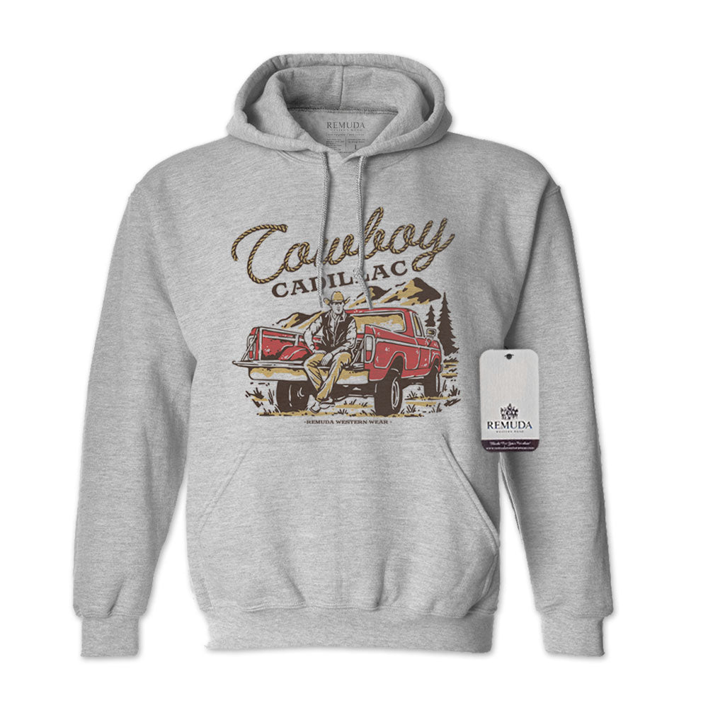 Cowboy Cadillac - Adult Unisex Western Hoodie