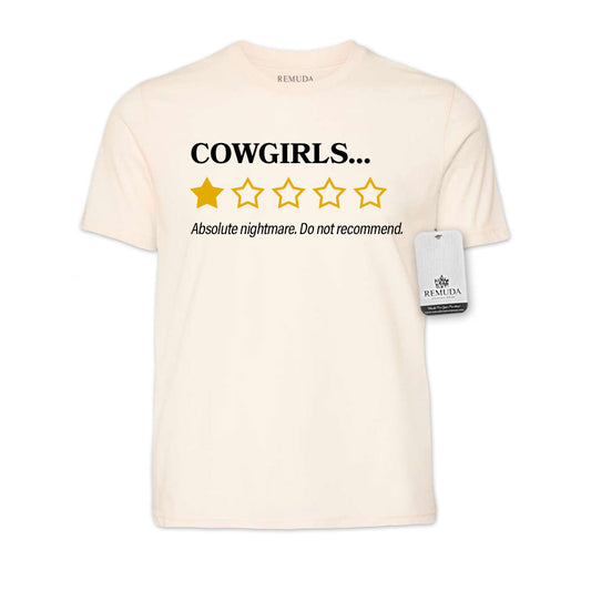 Star Ratings - Adult Unisex Western Tee T-Shirt
