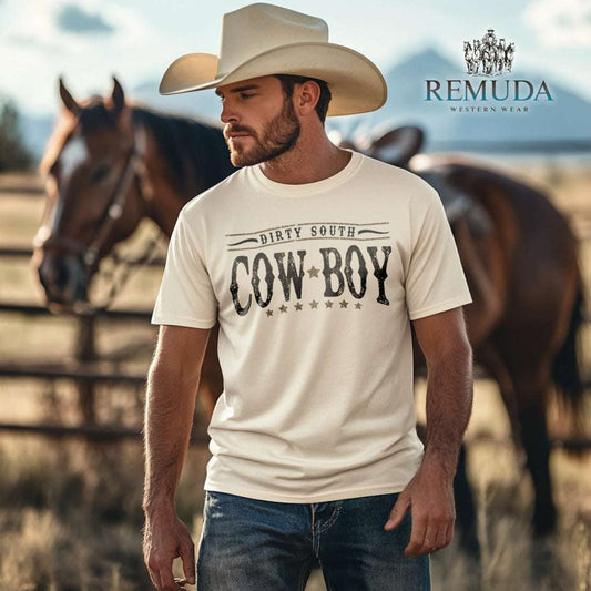 Dirty South Cowboy - Adult Unisex Western SS Tee