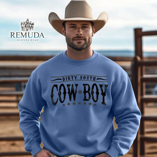 Dirty South Cowboy - Adult Unisex Western Sweatshirt