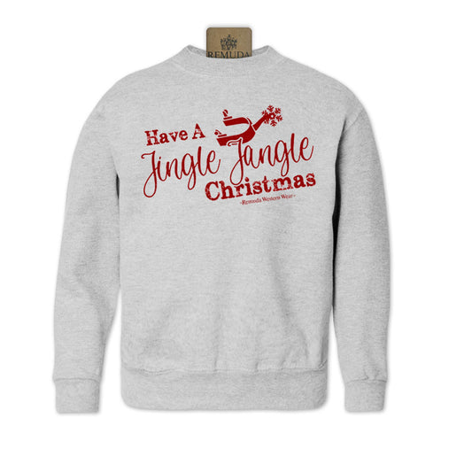 Have A Jingle Jangle Christmas - Western Spur Youth Sweatshirt