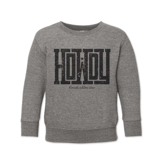Howdy - Western Toddler Sweatshirt