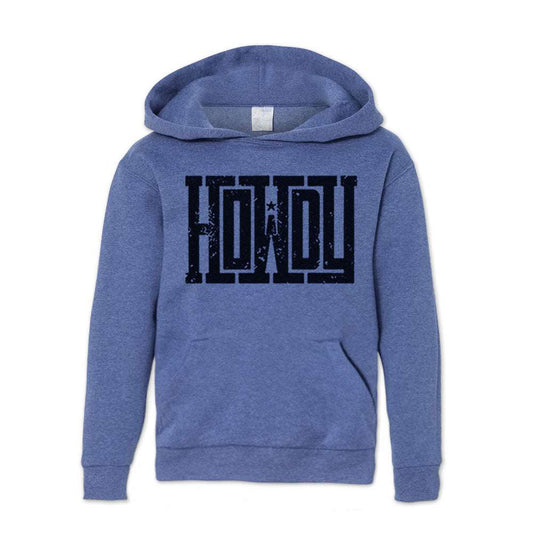 Howdy - Youth Western Pullover Hoodie