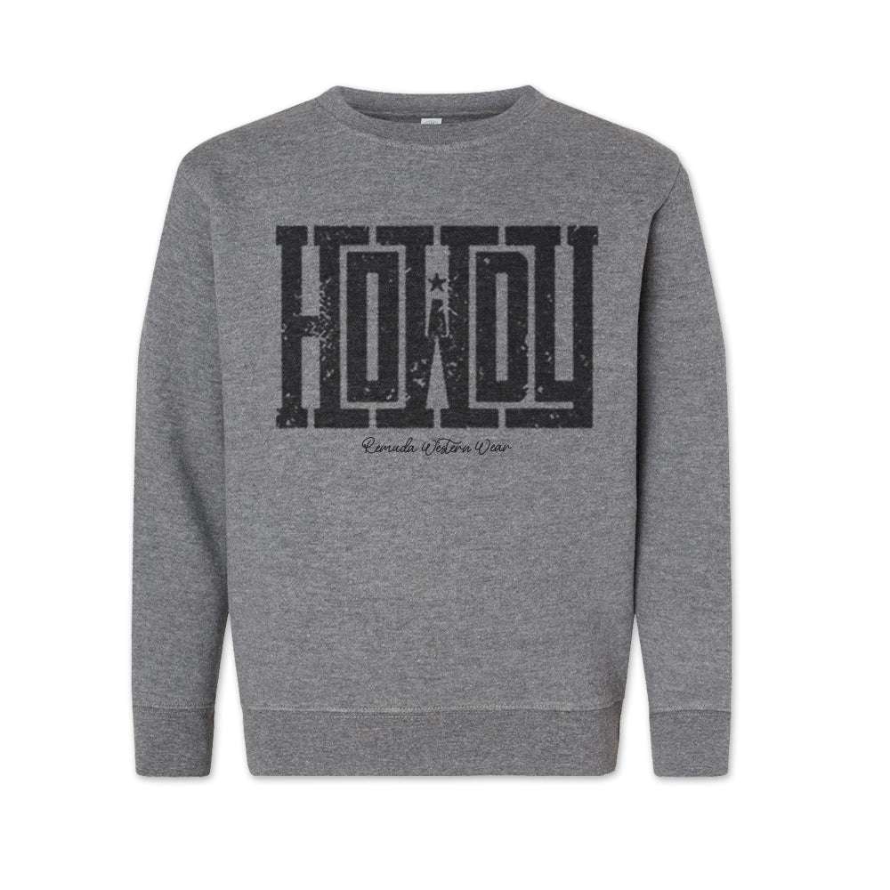 Howdy - Western Youth Sweatshirt