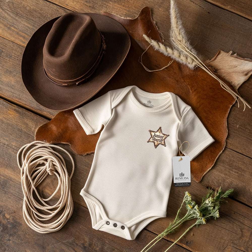 Junior Sheriffs Posse - Infant One Piece Western Romper