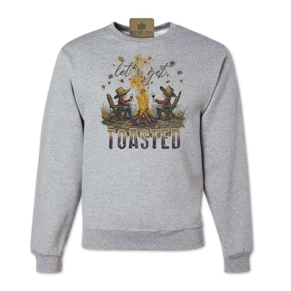 Let's Get Toasted - Fall Camping Adult Unisex Sweatshirt