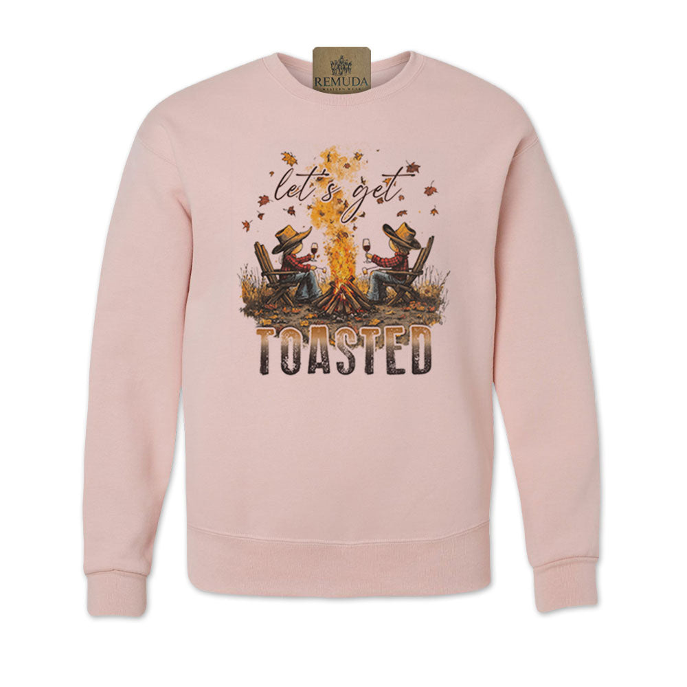Let's Get Toasted - Fall Camping Adult Unisex Sweatshirt