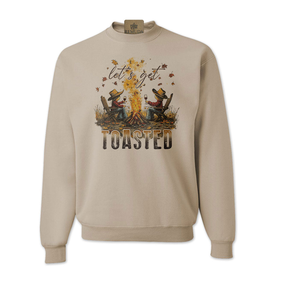 Let's Get Toasted - Fall Camping Adult Unisex Sweatshirt