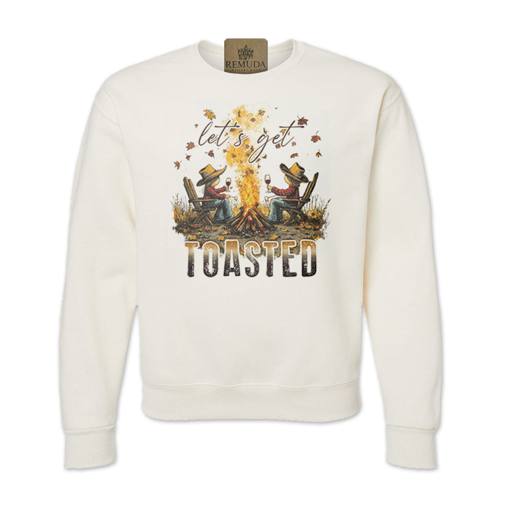 Let's Get Toasted - Fall Camping Adult Unisex Sweatshirt