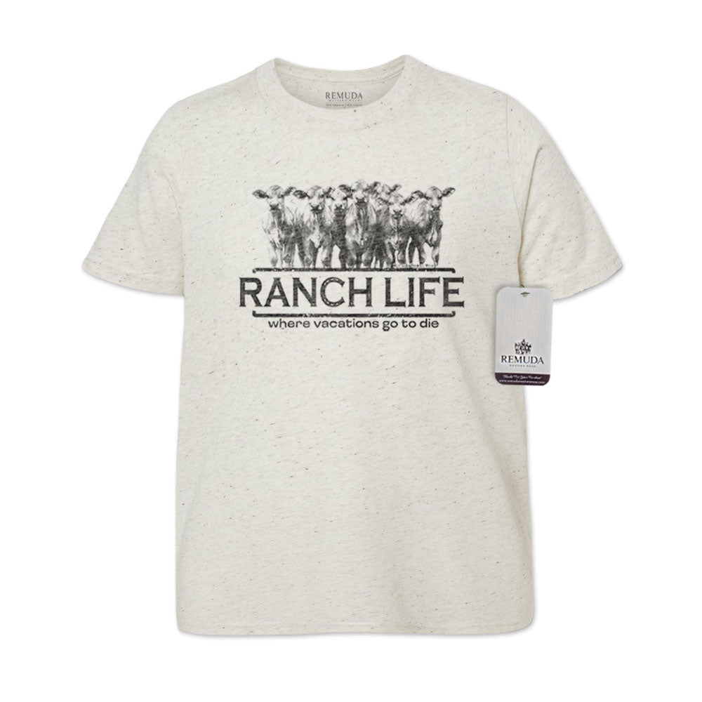 Ranch Life: Where Vacations Go to Die - Youth Western Tee T-Shirt