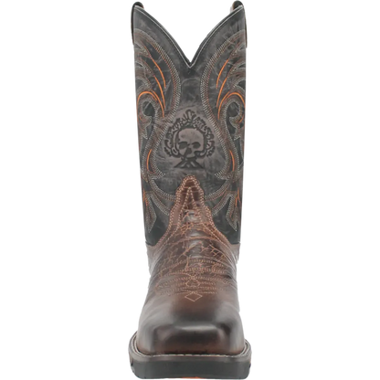 Laredo Hawke (Broad Square) - Men's Leather Cowboy Work Boot