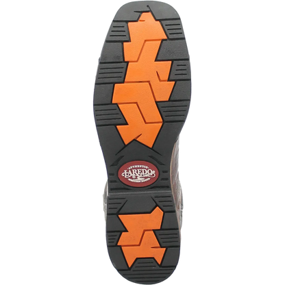 Laredo Hawke (Broad Square) - Men's Leather Cowboy Work Boot