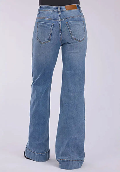 Tin Haul 870 Clair Fit Side Yoke ( Denim Light Wash )- Women's Jeans