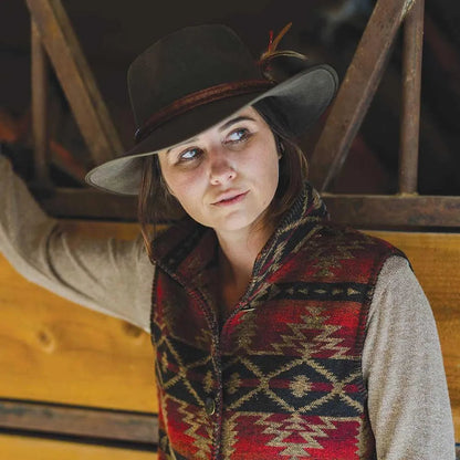 Outback Santa Fe - Wool Felt Outback Hat (closeout)