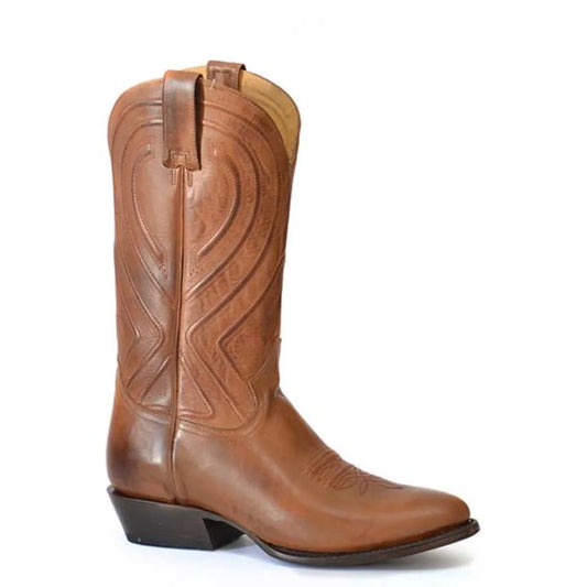 Stetson Mossman (Light Brown) - Men's Cowboy Boot