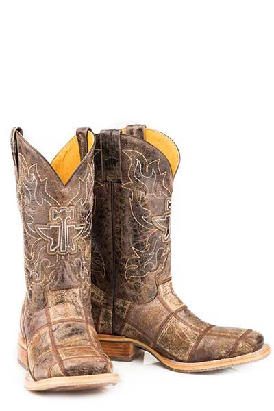 Tin Haul Money Maker  - Men's Leather Cowboy Boot