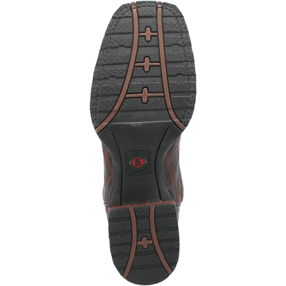 Laredo Grid - Men's Leather Cowboy Boots
