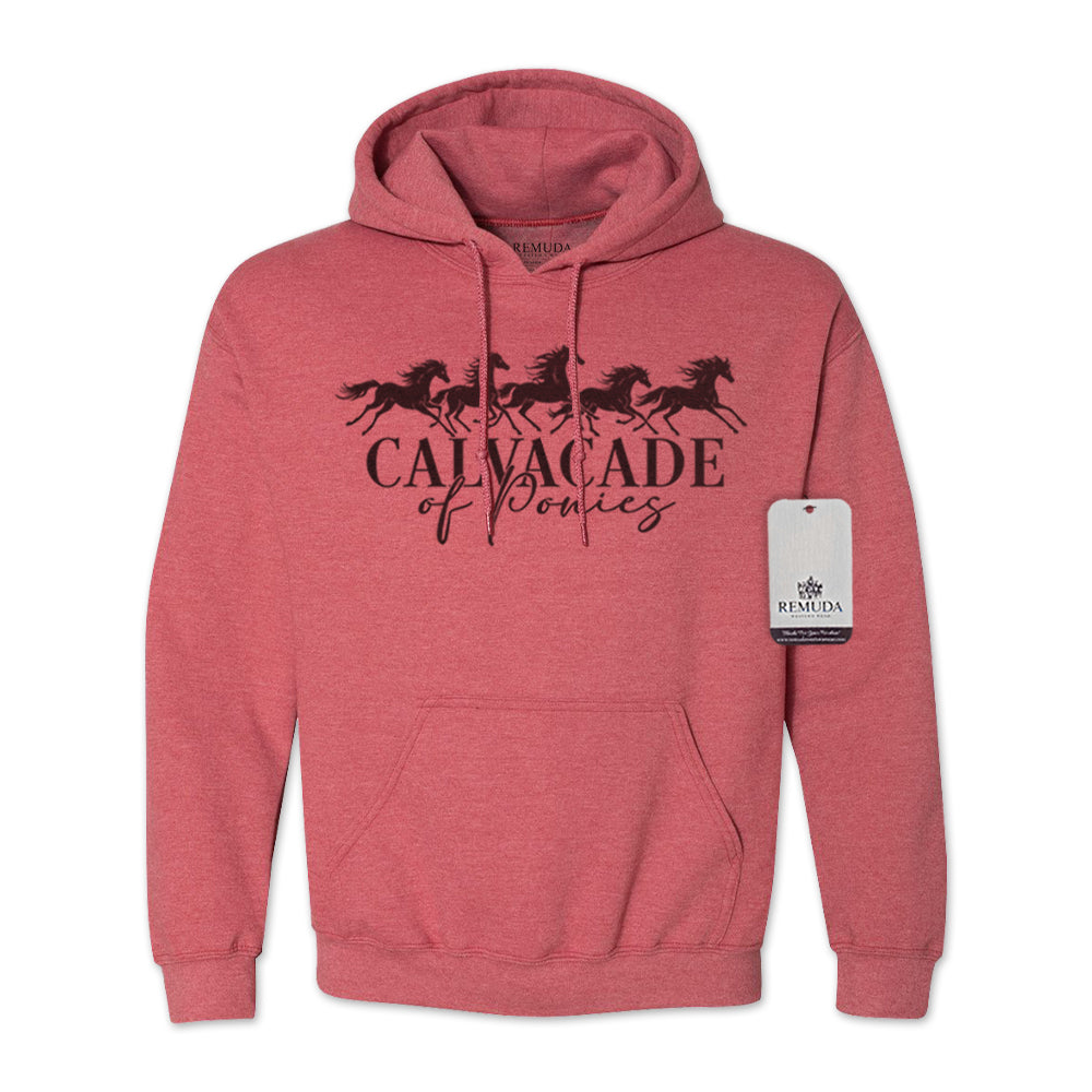Cavalcade Of Ponies - Adult Unisex Hoodie