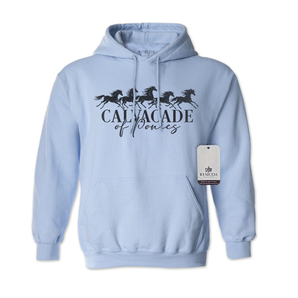 Cavalcade Of Ponies - Adult Unisex Hoodie