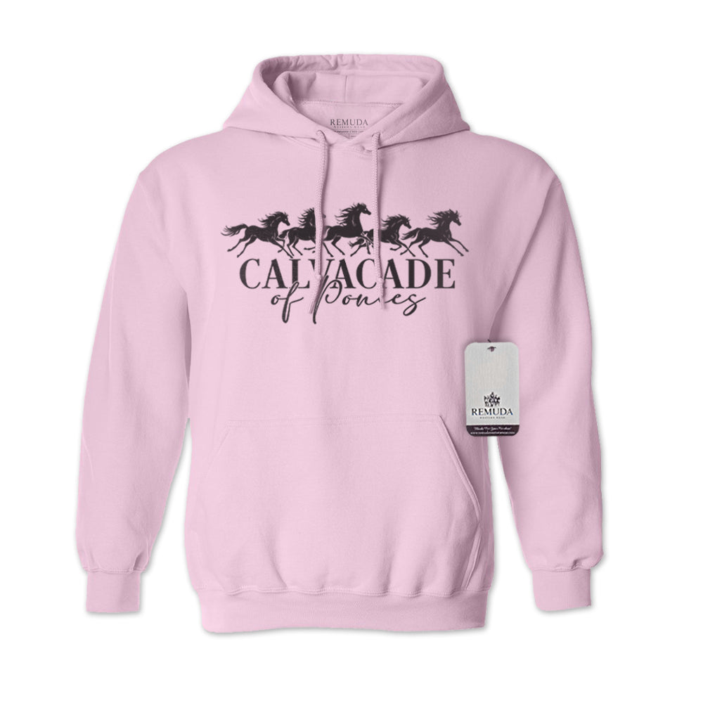 Cavalcade Of Ponies - Adult Unisex Hoodie