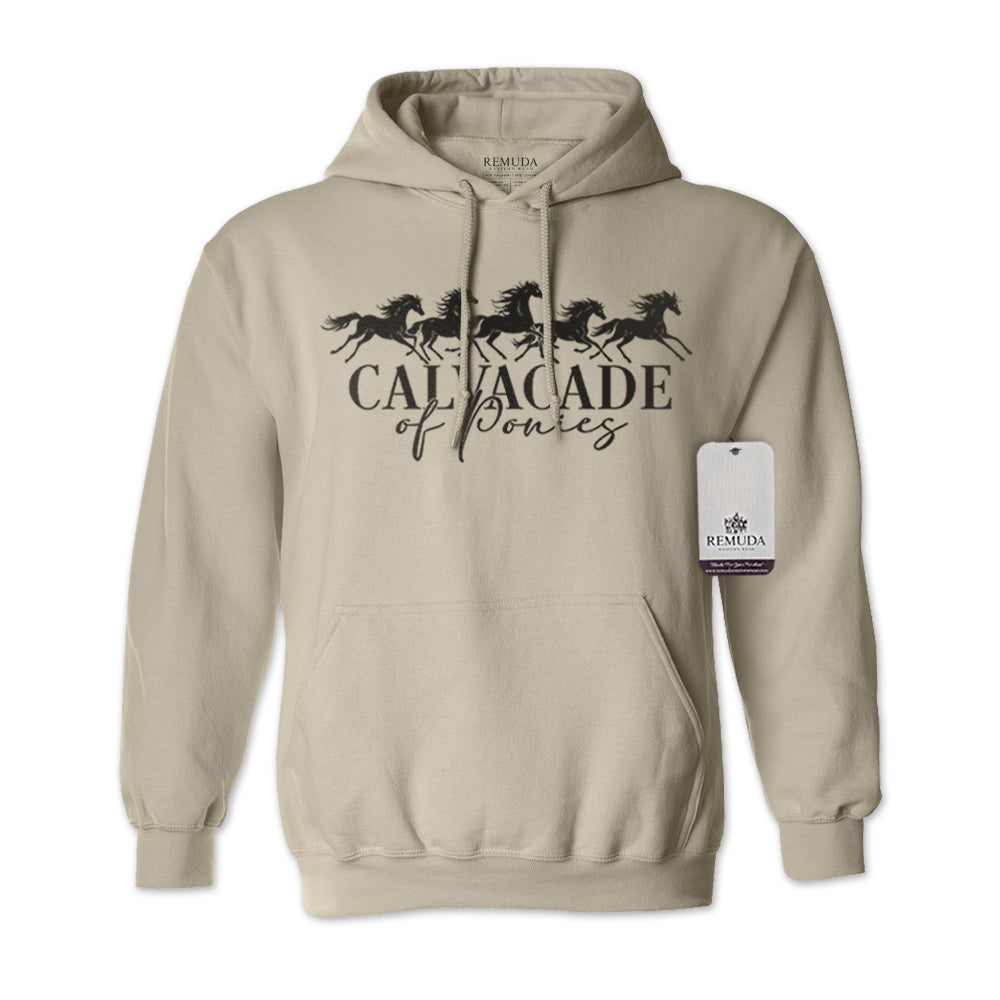 Cavalcade Of Ponies - Adult Unisex Hoodie