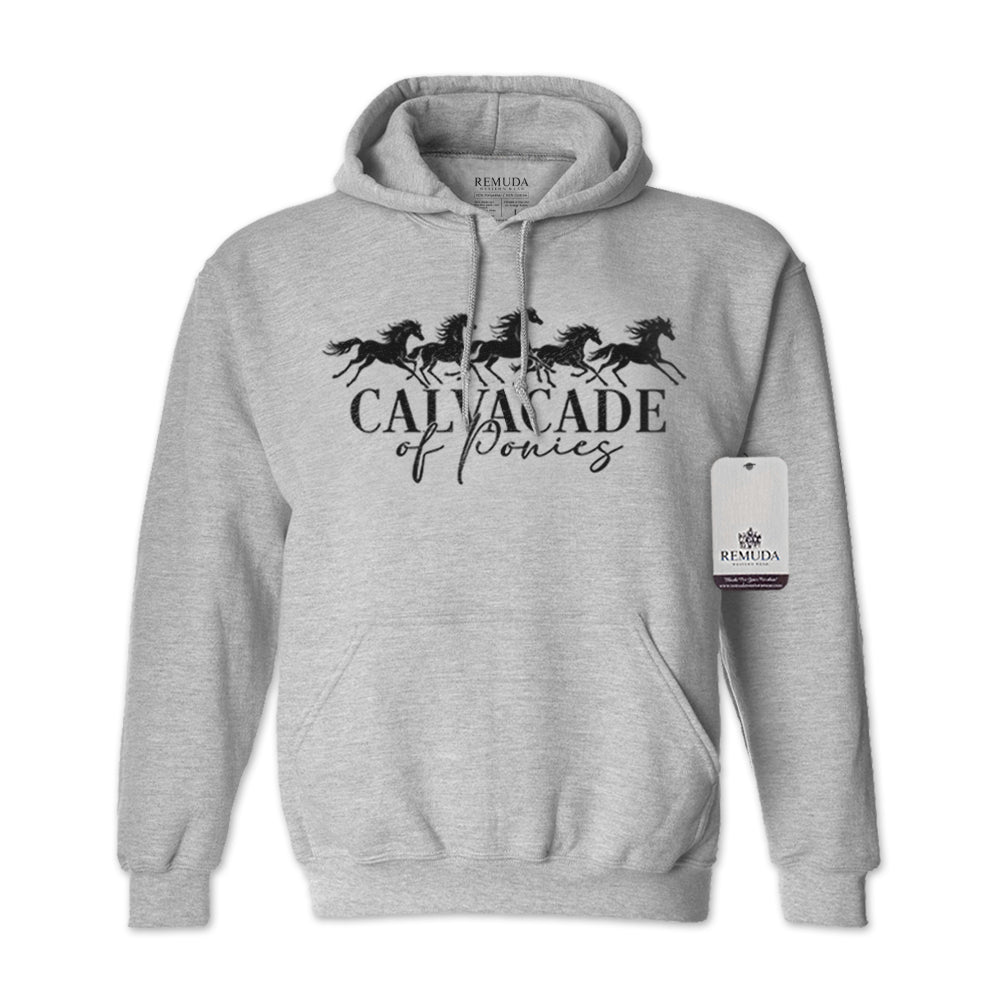 Cavalcade Of Ponies - Adult Unisex Hoodie