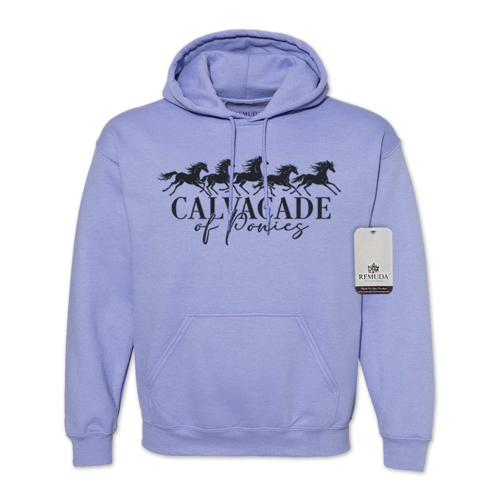 Cavalcade Of Ponies - Adult Unisex Hoodie