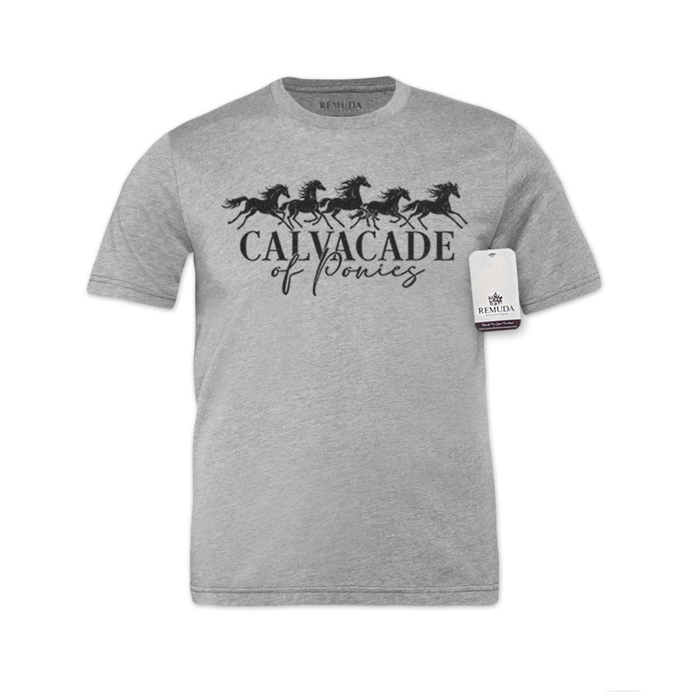 Cavalcade Of Ponies - Adult Unisex Tee T-Shirt