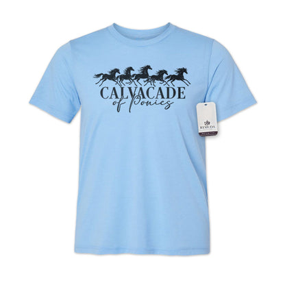 Cavalcade Of Ponies - Adult Unisex Tee T-Shirt