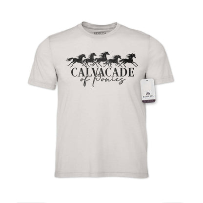 Cavalcade Of Ponies - Adult Unisex Tee T-Shirt