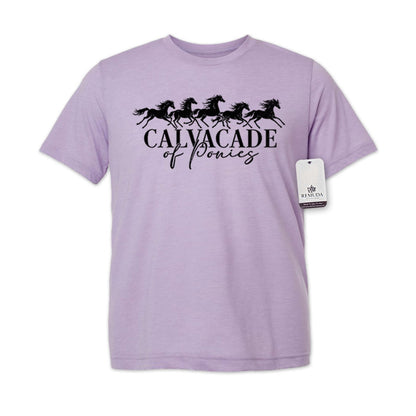 Cavalcade Of Ponies - Adult Unisex Tee T-Shirt