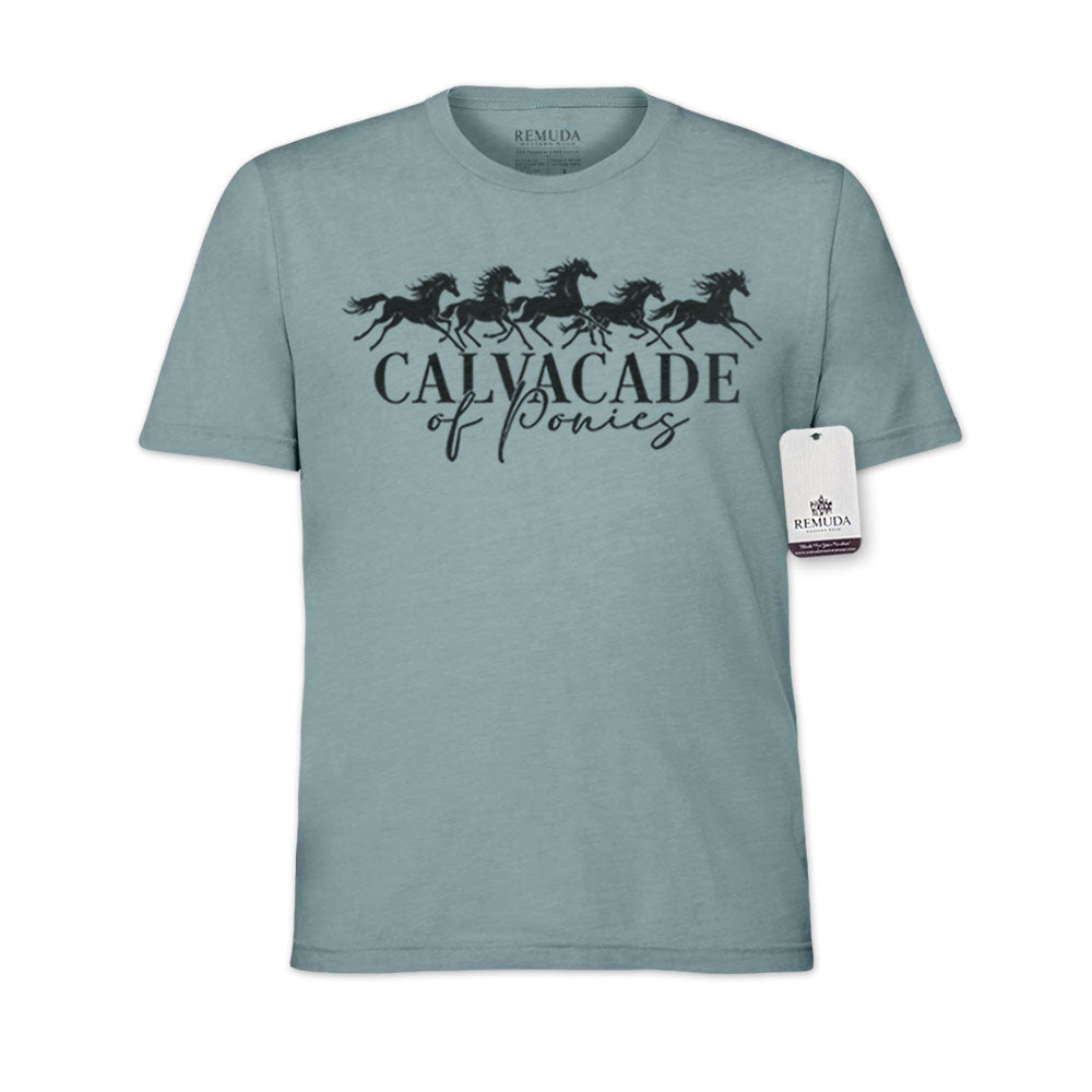 Cavalcade Of Ponies - Adult Unisex Tee T-Shirt