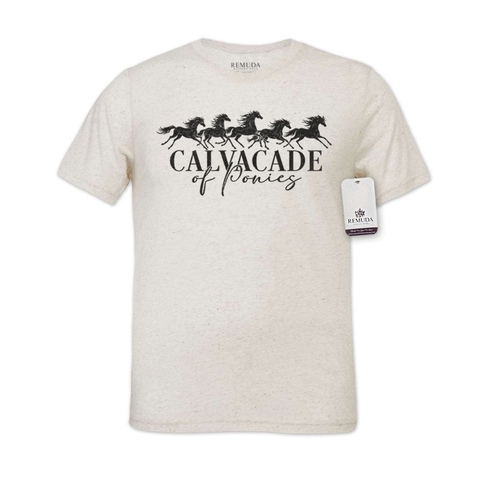 Cavalcade Of Ponies - Adult Unisex Tee T-Shirt