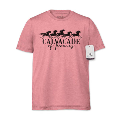 Cavalcade Of Ponies - Adult Unisex Tee T-Shirt