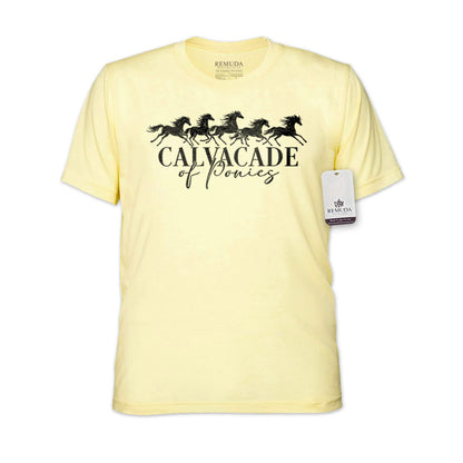 Cavalcade Of Ponies - Adult Unisex Tee T-Shirt